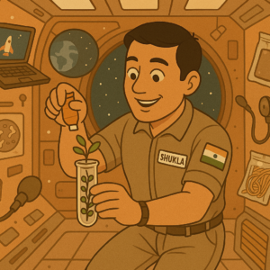 Eating and sleeping in zero gravity