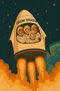 Indian astronaut Crew Dragon launch
